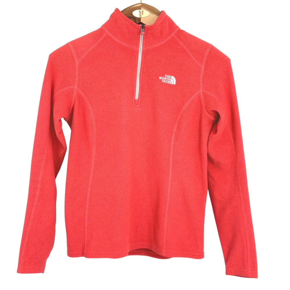 The‎ North Face Fleece 1/4 Zip Pullover Salmon Women S